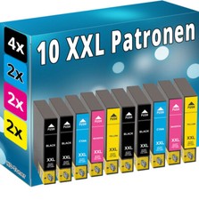 10 CARTUCCE INCHIOSTRO XL per