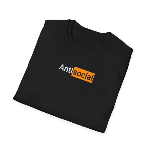 Shirt unisex antisociale - t-shirt,