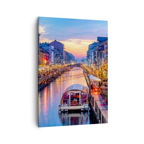 Quadro tela 50x70cm canale - tela,