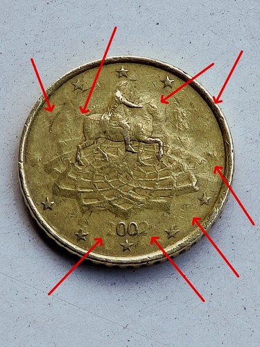 Moneta centesimi euro - moneta,