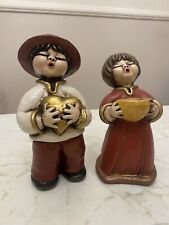 Thun Coppia Tirolesi  Karli e Sabine rossi Thun-cm 18/20￼