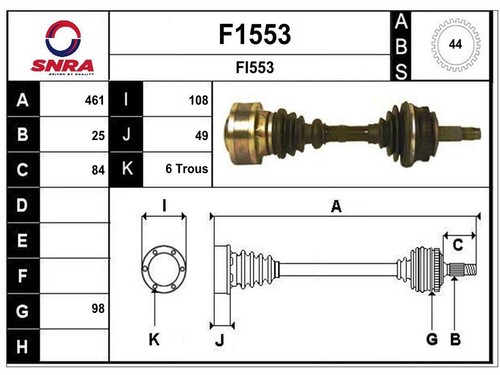 Albero motore fiat marea - motore,