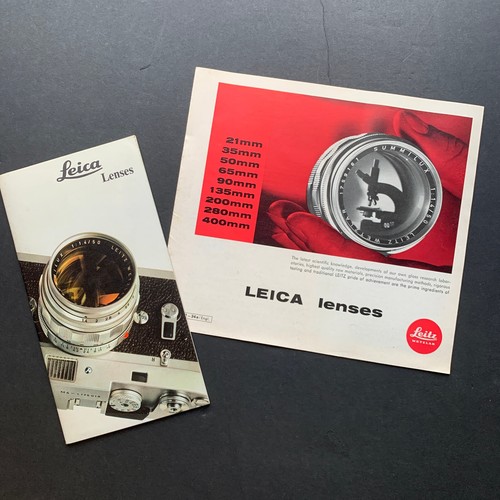 Rare vtg leica camera lenses - rare,