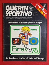 GUERIN SPORTIVO n. 37 / 1977 VERSO MONDIALI 78 BRASILE PERU' BEACH BOYS CHICAGO