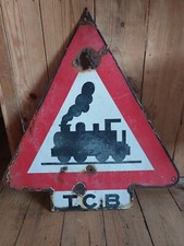 Antica Targa Smaltata SNCF