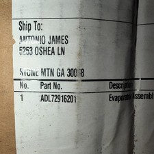 LG ADL72916201  Evaporator