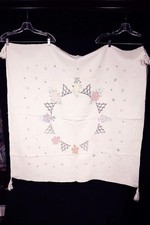 Antico 1920's Francese Cotone