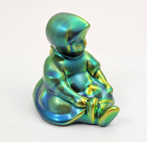 Statuina zsolnay eosin ragazza - statuina,
