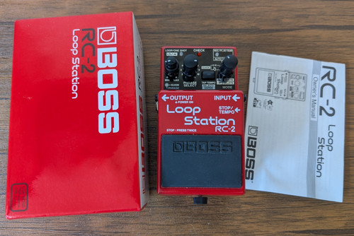 Boss loop station pedale - boss, rc