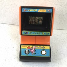 Gioco arcade da tavolo vintage 1982 Coleco Nintendo Donkey Kong Jr testato/funzionante