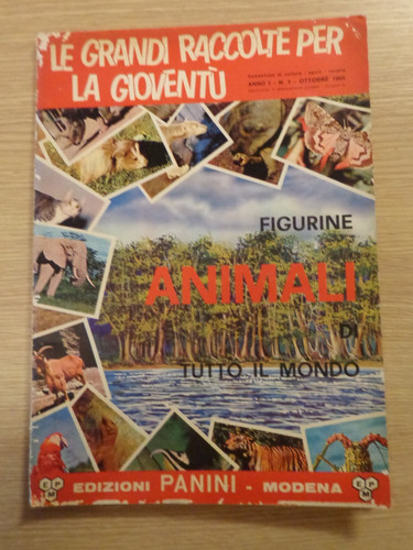 Album figurine panini - panini, animali