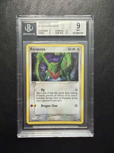 2004 pokemon rayquaza holo - holo, #3