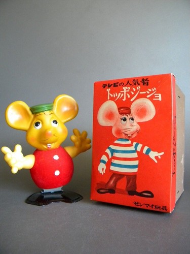 Vintage topo gigio tin wind - topo,