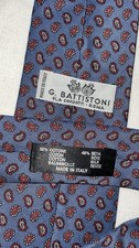 Cravatta Battistoni misto Cotone/Seta
