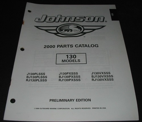 Parts catalog outboard marine - parts,