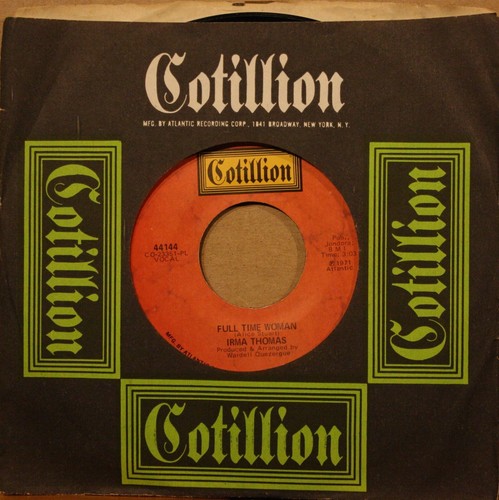 Irma thomas full time - thomas,