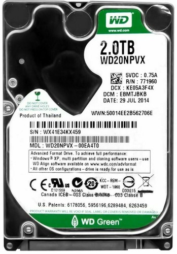Disco rigido western digital - western,