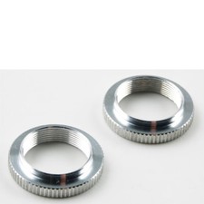 Dado zigrinato 2 pezzi argento