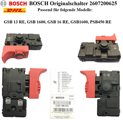 Interruttore originale bosch - interruttore,