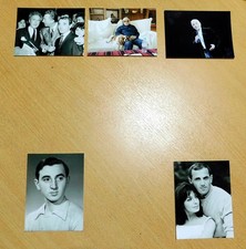 LOT 5 PHOTOS CHARLES AZNAVOUR