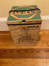 Kapla set 207 pezzi con libro in una cassa