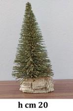 albero presepe pino con base in sughero cm 20 albero ambientazione per presepe