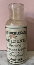 BOCCETTA di IDROCLORATO DI CHININO (Fine Ottocento) Howards & Sons London