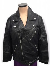 Topman Real Leather Biker
