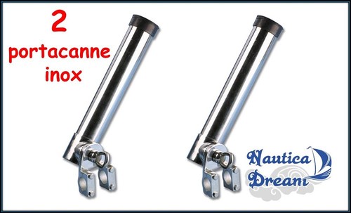 Portacanna acciaio inox - x,