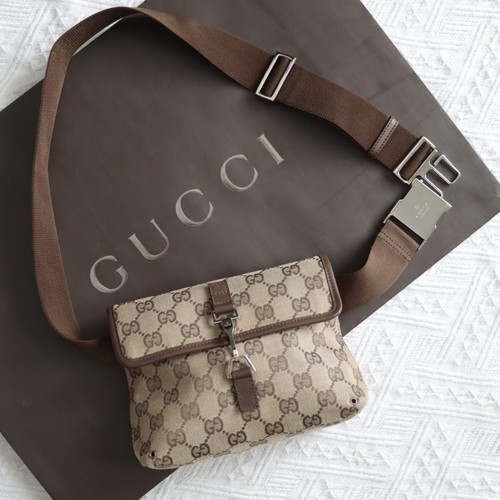 Borsa tracolla gucci gg - a,