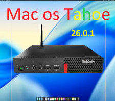 PC Hackintosh oS Tahoe 26.0.1 M700 Tiny  i5-6400T 8GB RAM 256GB M.2 win11