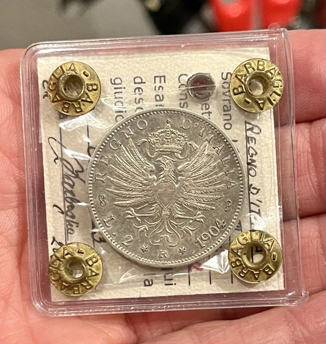 Lire 1904 aquila regno - 2,