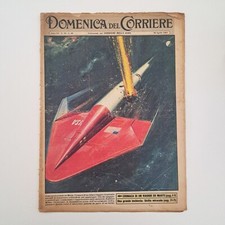 domenica del corriere 1961 n°18 ● ARRIVEREMO SU MARTE SPAZIO NASA ● yuri gagarin