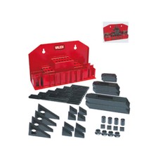 Staffe per bloccaggio 42 pezzi