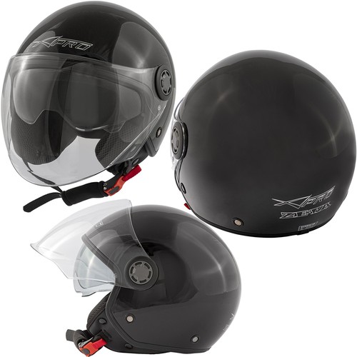 Jet casco moto visiera lunga - moto,
