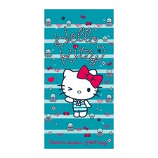 Telo mare Hello Kitty spugna di cotone 70x140 cm AB543