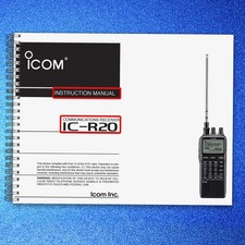 Icom r20 communications - ic-r20,