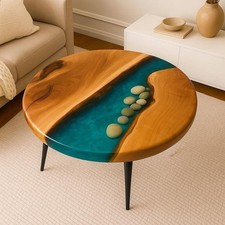 Tavolino da Caffè in Resina