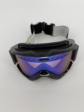 Occhiali da neve Smith Optic sci snowboard montatura nera lente ChromaPop blu specchio