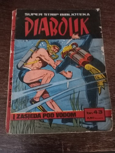 Diabolik edizione yugolslavia - diabolik,
