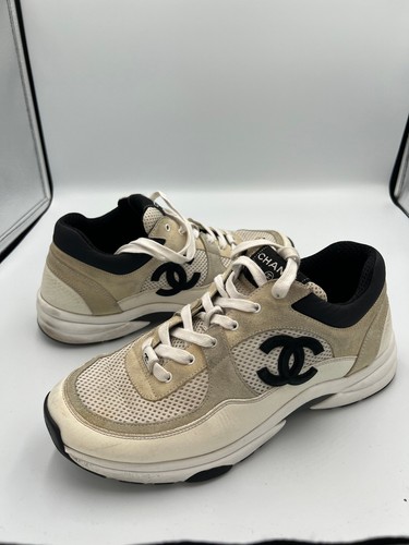 Sneakers chanel logo - sneakers,