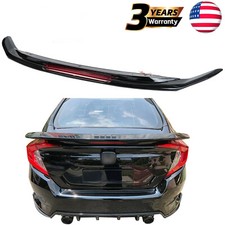 Painted Black Rear Wing