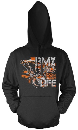 Felpa con cappuccio bmx - con,