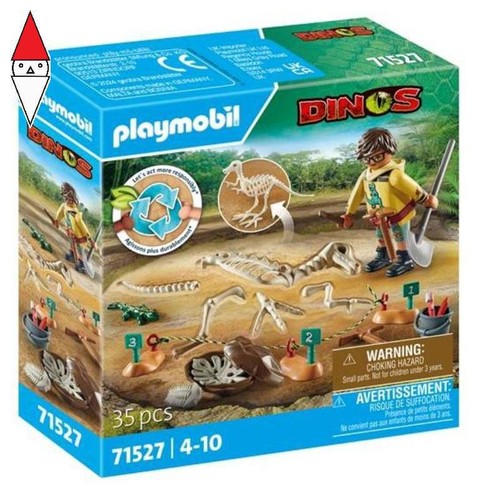 Costruzione playmobil fossili - costruzione,