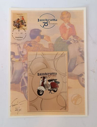 Foglio cartolina - ♥, +