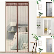 TENDA ZANZARIERA MAGNETICA CON CALAMITA DA PORTE FINESTREE VARIE MISURE COLORI 