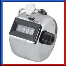 CONTATORE MANUALE CLIC 4 CIFRE CONTAPERSONE CONTACOLPI PER PUNTEGGIO GOLF BOXE