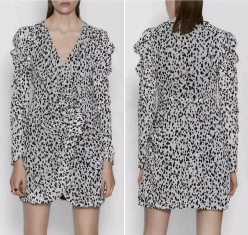 Abito zara con volant finto - con,