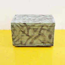 baule vintage in legno