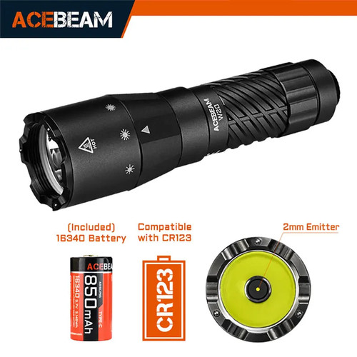 Torcia tattica acebeam w20 lep - acebeam,